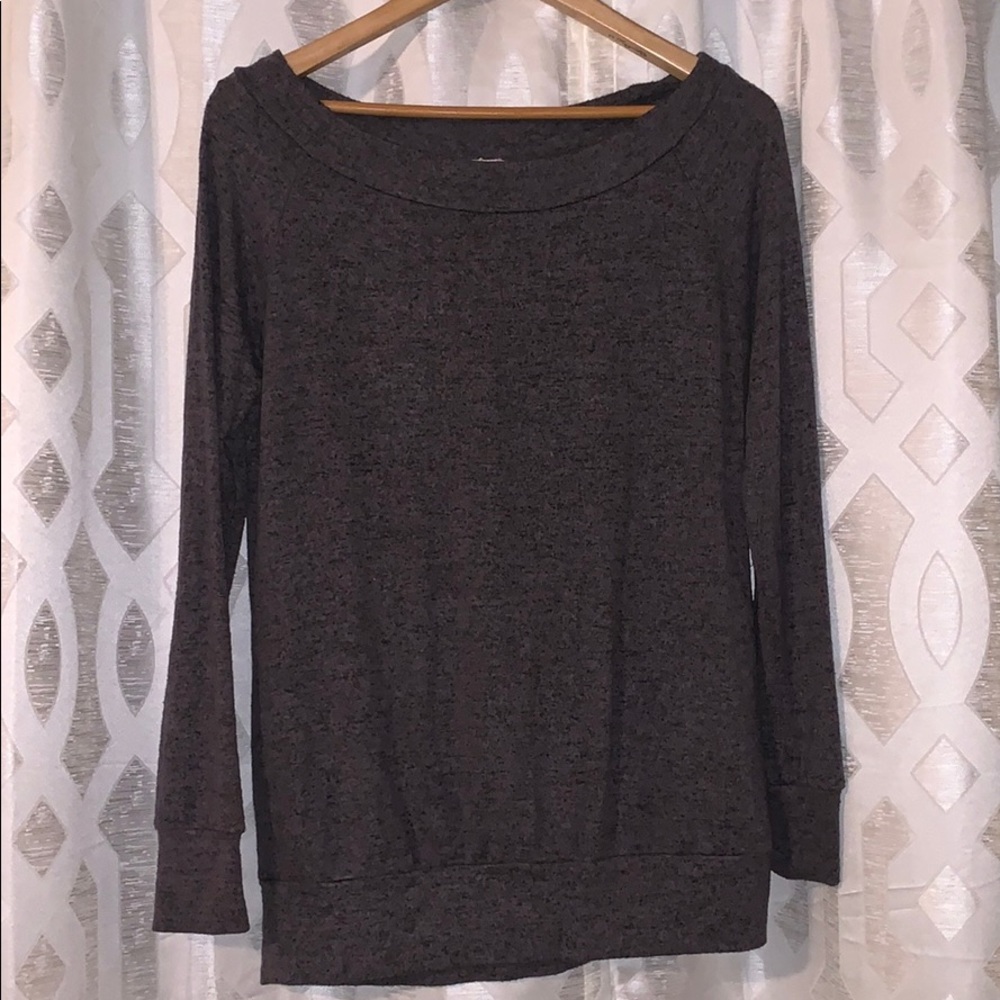 Gray sweater